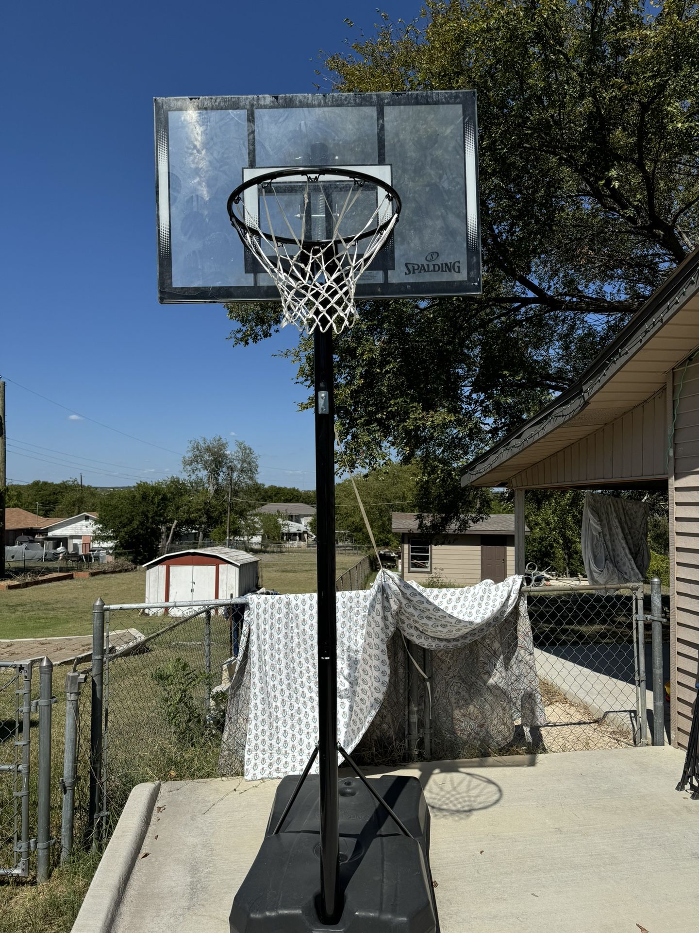 Spalding 44in Portable Basketball Hoop