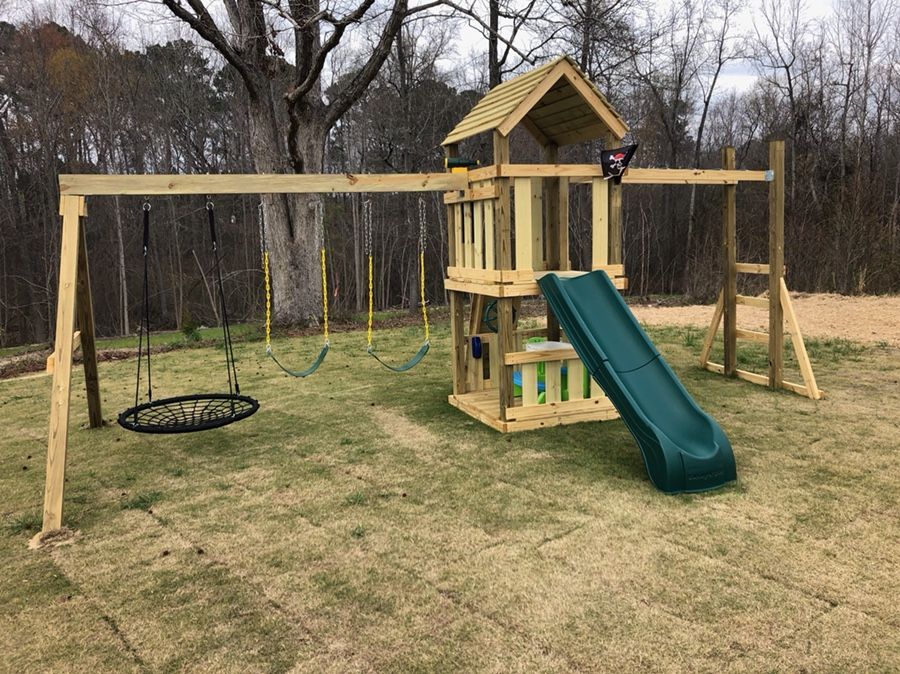 Large Swing Set