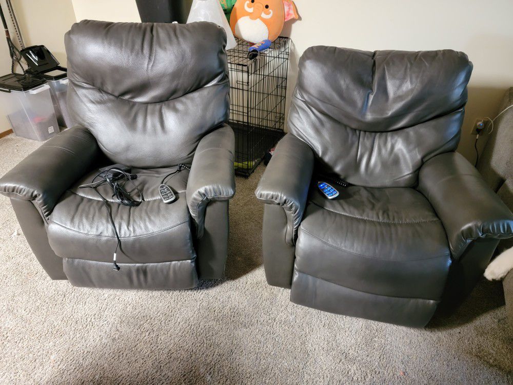 Leather Recliners With Remote And Motors