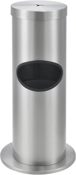 Wet Wipe Dispenser Global Industrial Stainless Steel Floor Standing, 31" H, Model 670238