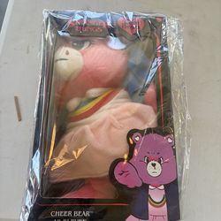 New Stranger Things Care Bears Cheer Bear as Eleven Plush Toy