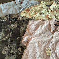 Short Sleeve Button Down Shirt Lot - 4
