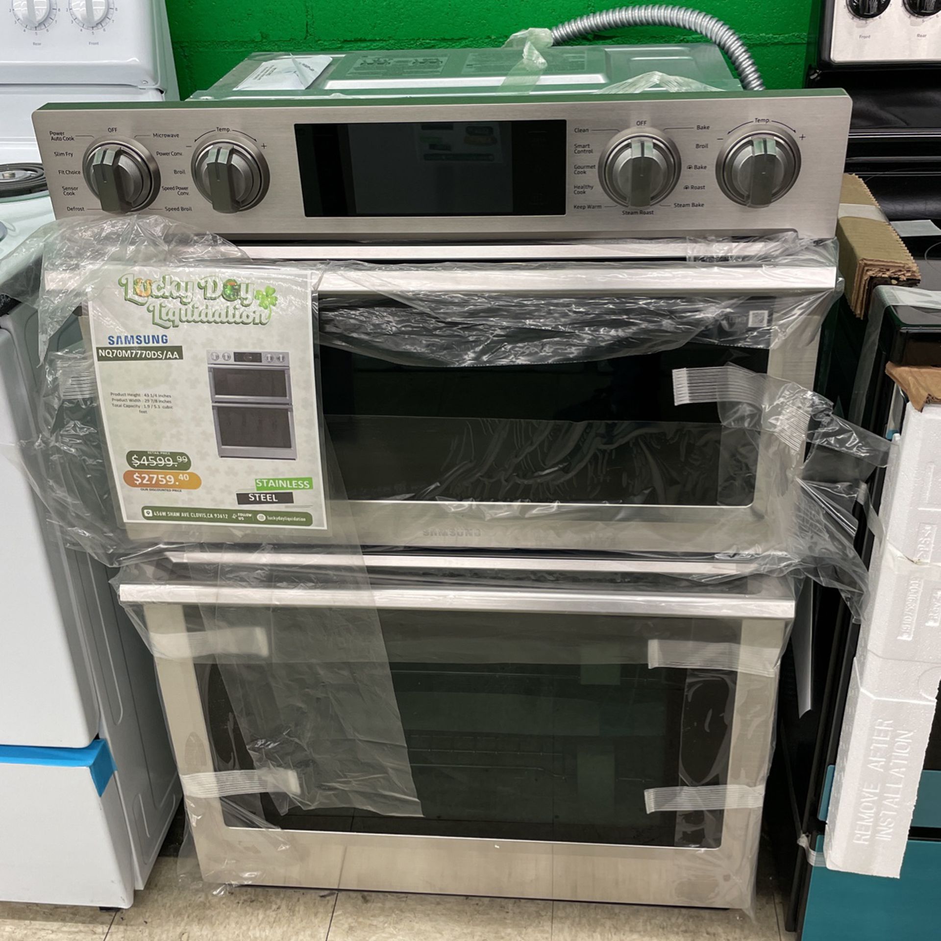 Samsung Double Oven NQ70M7770DS/AA