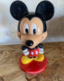 Vintage Walt Disney World Mickey bobble head