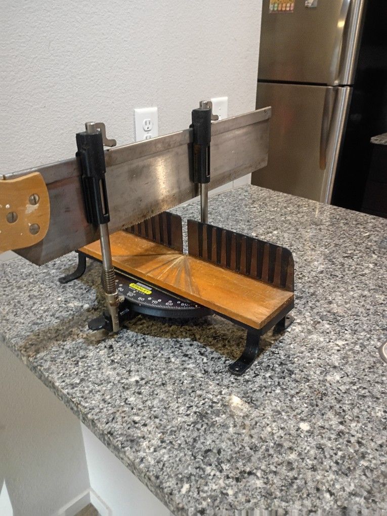 Very Cool Vintage Miter Box Saw