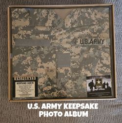 U.S. ARMY KEEPSAKE PHOTO ALBUM
