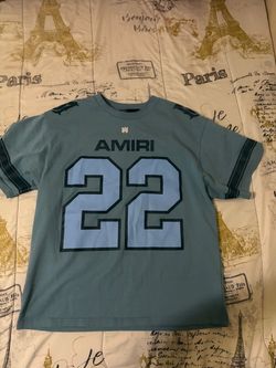 Amiri Football Jersey T-Shirt Number 22