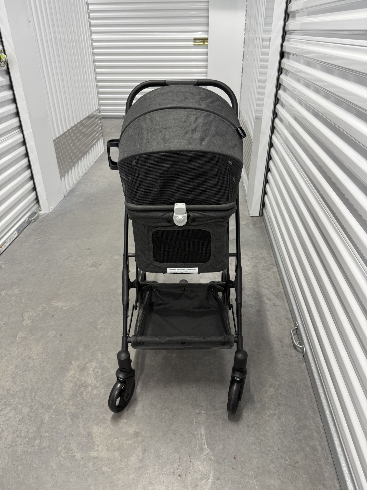Beberoad Pets R4 Lightweight Pet Stroller Medium Dog Under 33 lbs Or 2 Small Dogs Cats