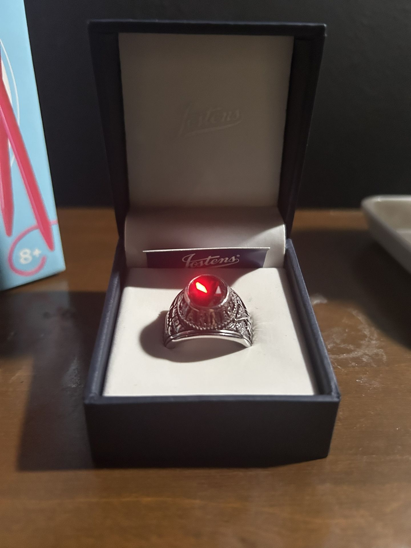 Ruby Red Garnet Antique Ring 2002