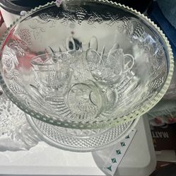 Vintage Punch Bowl