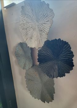 Metal wall decor