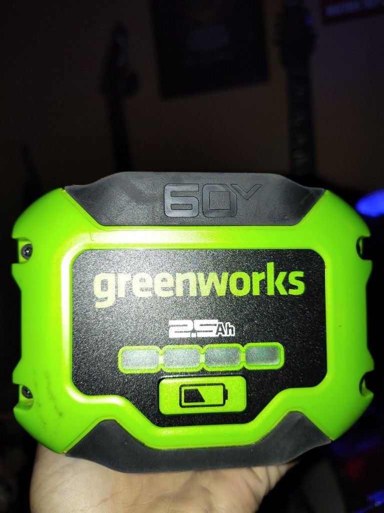 Green works 60V Battery NEW