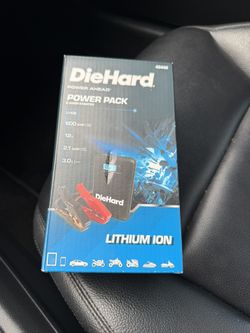 Die Hard Powerpack And Jumpstarter