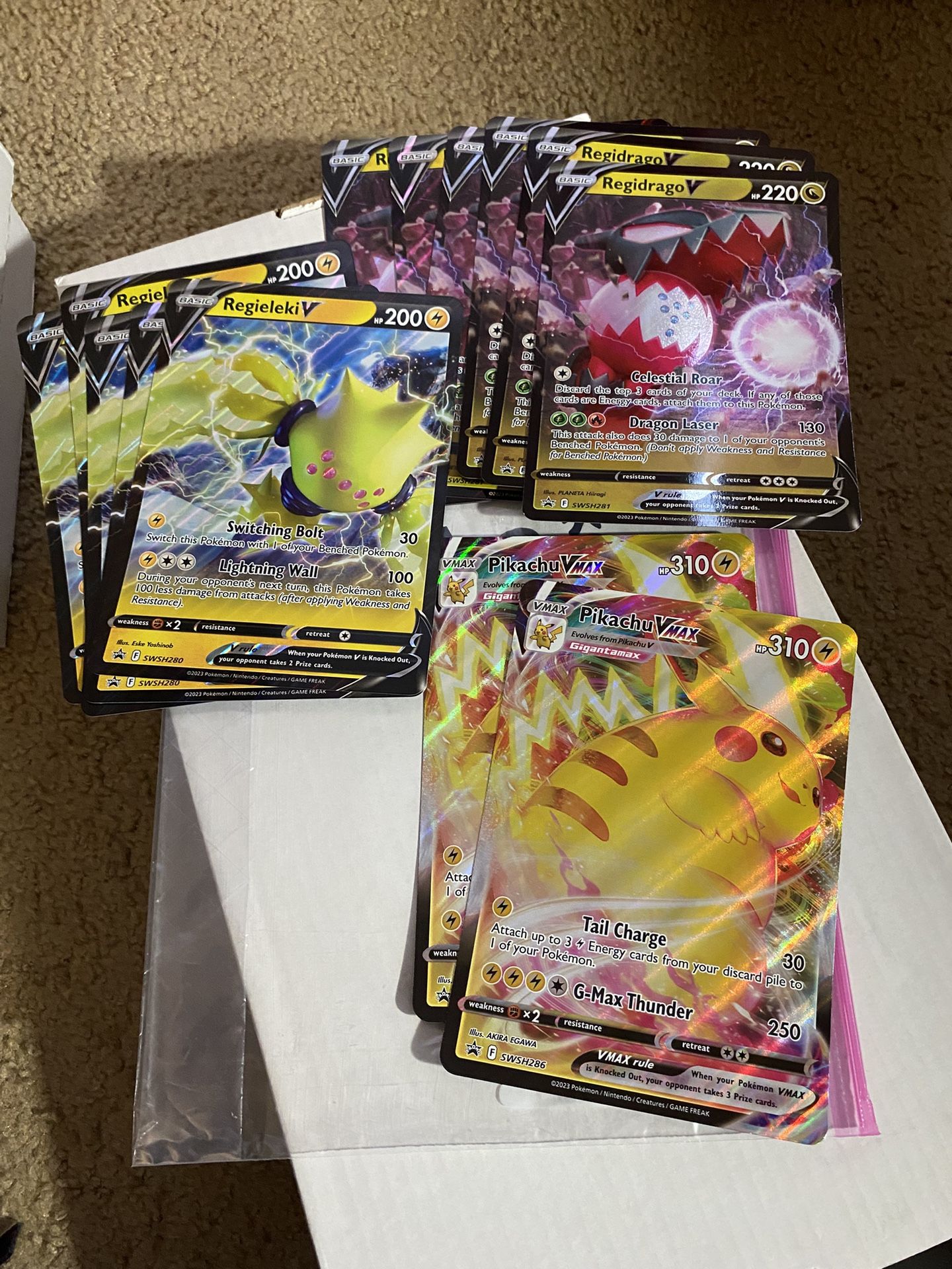 Pokemon Jumbo Over-Sized Promo Cards Crown Zenith
