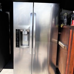 36” Stainless Steel Refrigerator Counter Depth Side By Side DELIVERY AVAILABLE 🚚