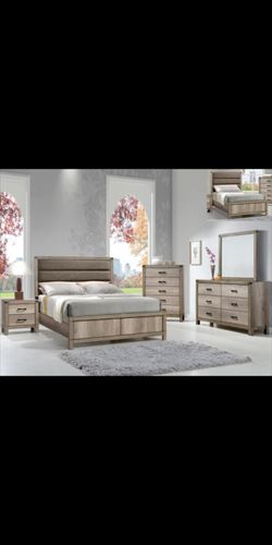 New 5pc. Queen Bedroom set