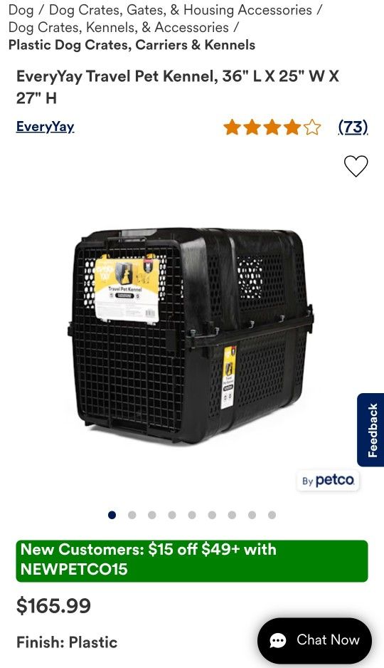 Travel Animal Crate Kennel