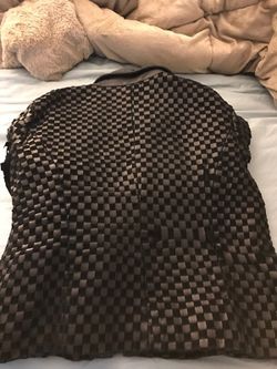 Women's Worthington leather and suede hip length jacket Large