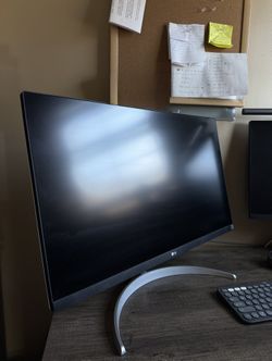 LG 27” 4K IPS UHD Monitor – (Open Box, HDR, FreeSync)