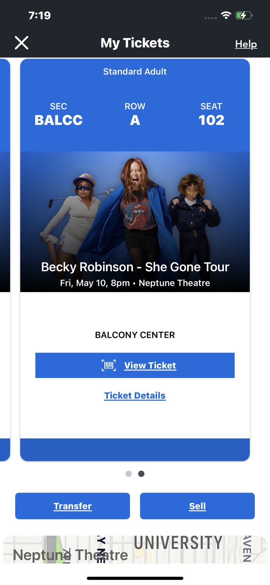 BECKY ROBINSON - SHES GONE TOUR