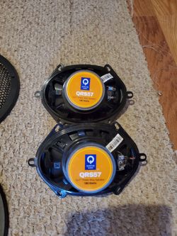 6×5 speakers 10' grills