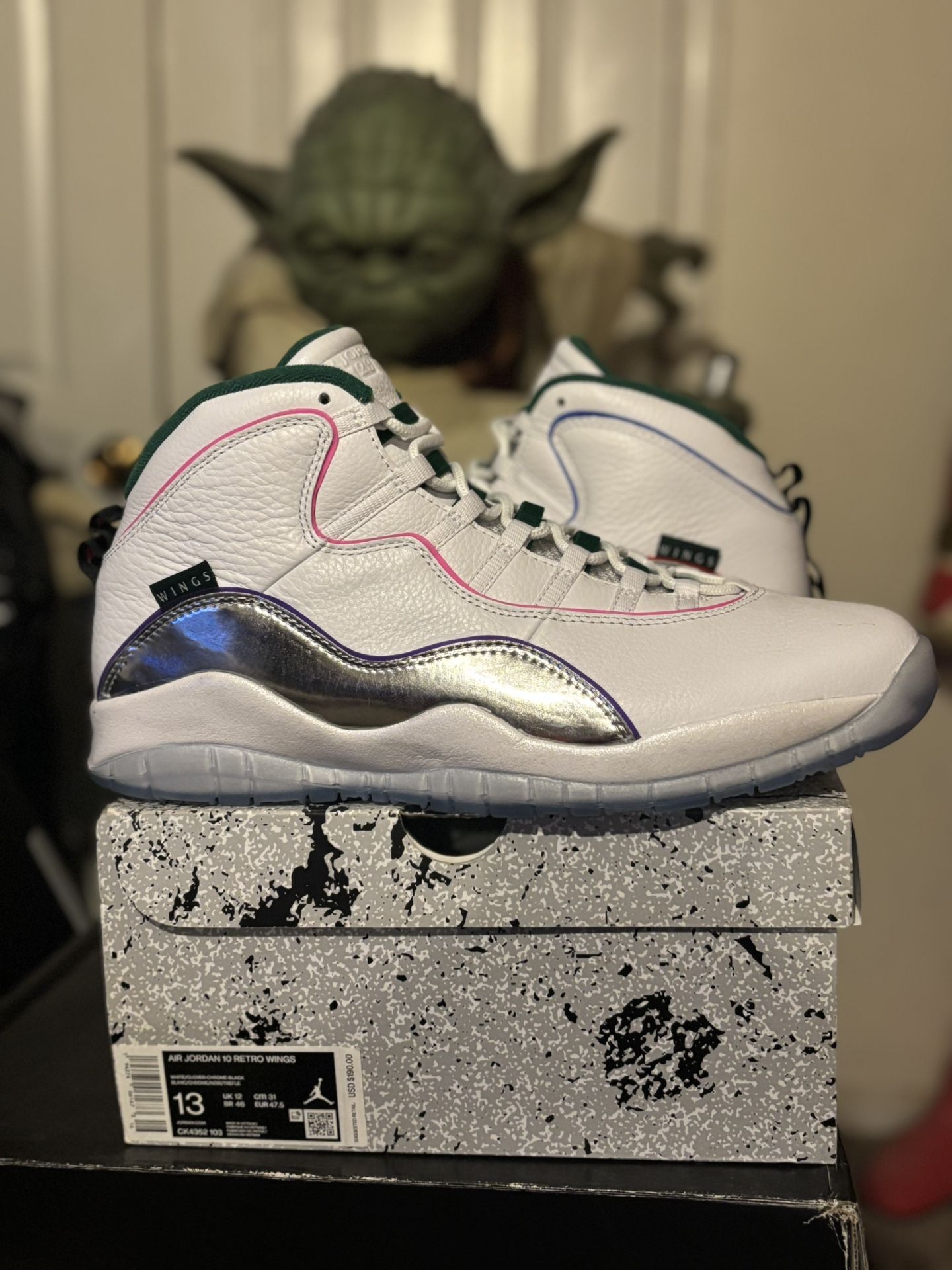 Jordan 10 Wings Size 13 $220