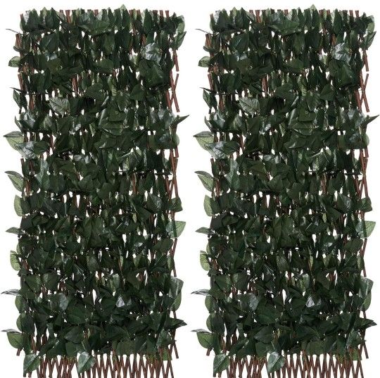 Faux Ivy Privacy Fences 24" H x 120" W.
