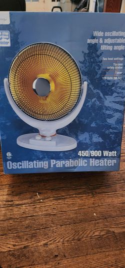 OS CIL LAT IN G  PA RABO LIC E  portable heater?