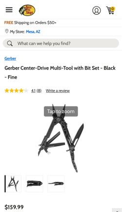 Gerber Center-Drive Multi-tool with bit set New in box