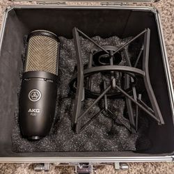 AKG P220 Condenser Microphone (With Shockmount)