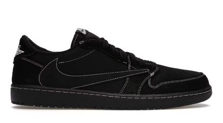 Jordan 1 Retro Low OG SP Travis Scott Black Phantom Size 10.5