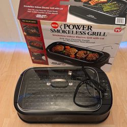 Power Smokeless Indoor Grill