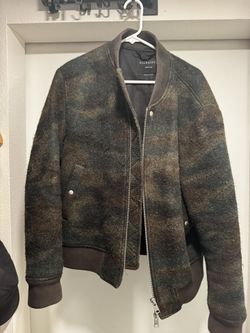 ALL SAINTS: Camo Bomber (fits like large)