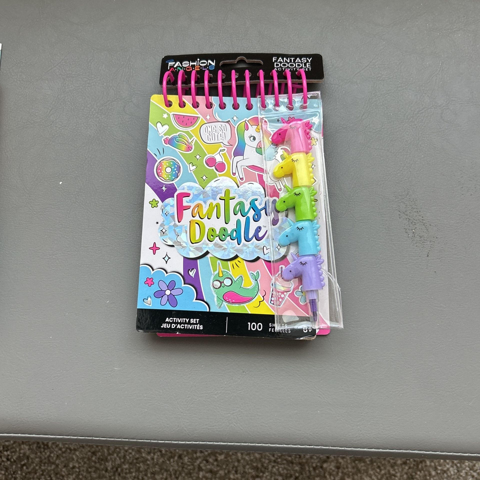 Fantasy doodle activity set