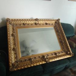 Large Antique Mirror
