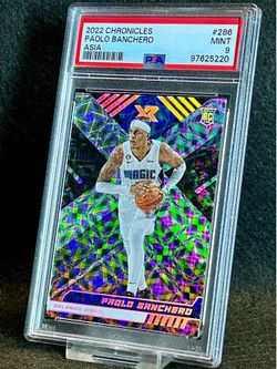 2022 Chronicles 💥 Paolo Banchero 💥 XR Asia Rookie PSA 9 Mint 💎 - Orlando Magic