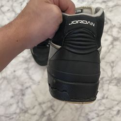 Jordan 2 Retro QF Black White 
