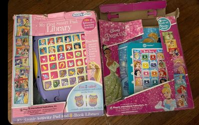 2 Disney Princess Book Readers
