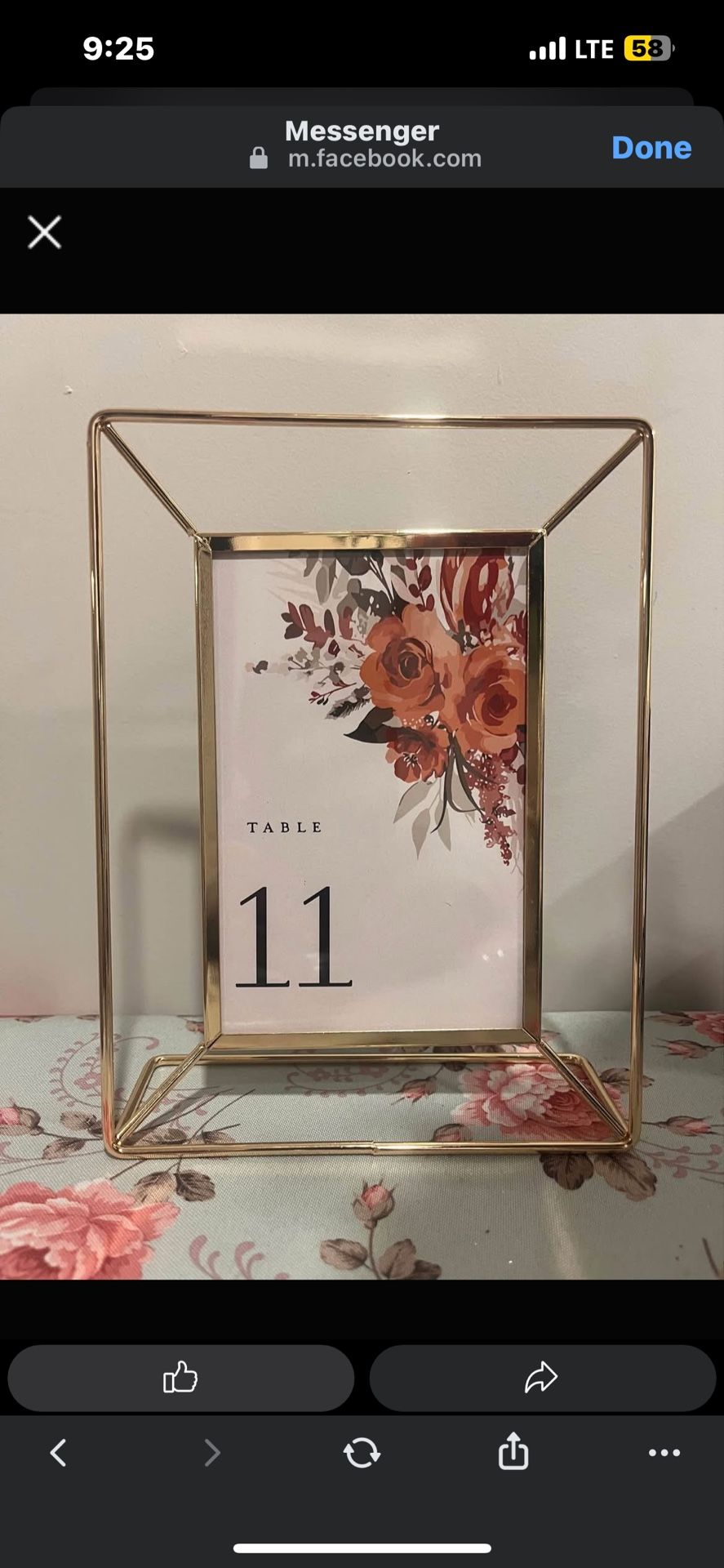 Table Numbers 1-11