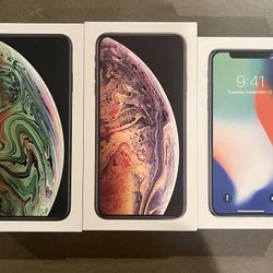 Iphone X/XS Max Empty Iphone Boxes