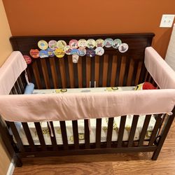 Barely Used Crib And Mattress-5yr Old, Like New