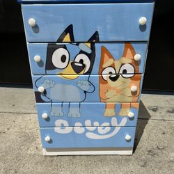 Bluey 5 Drawers Dresser Available In Different Characters 