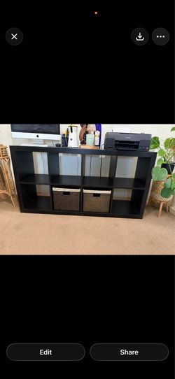 Kallax 8 cube shelf