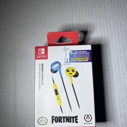 Nintendo Switch Fortnite Wired Earbuds – PowerA (Official Licensed)