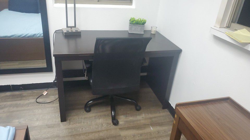 Desk & Chair $ Lamp