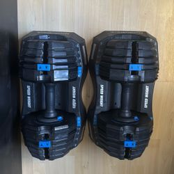 NordicTrack 55lb Adjustable dumbbells