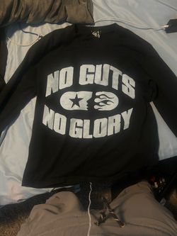 Black n blue hellstar long sleeve