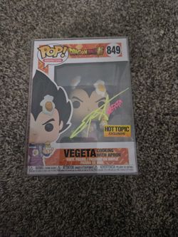 Signed Funko- VEGETA COOKING WITH APRON