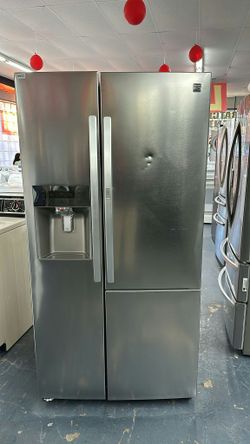 Ken more Re frig erator Fri dge Fully Fun ctional Side by Side Fridge