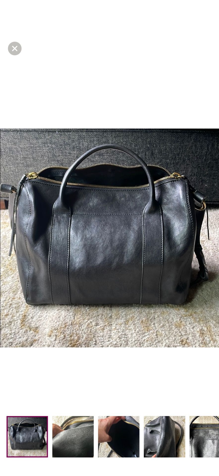 Madewell Leather Crossbody Bag
